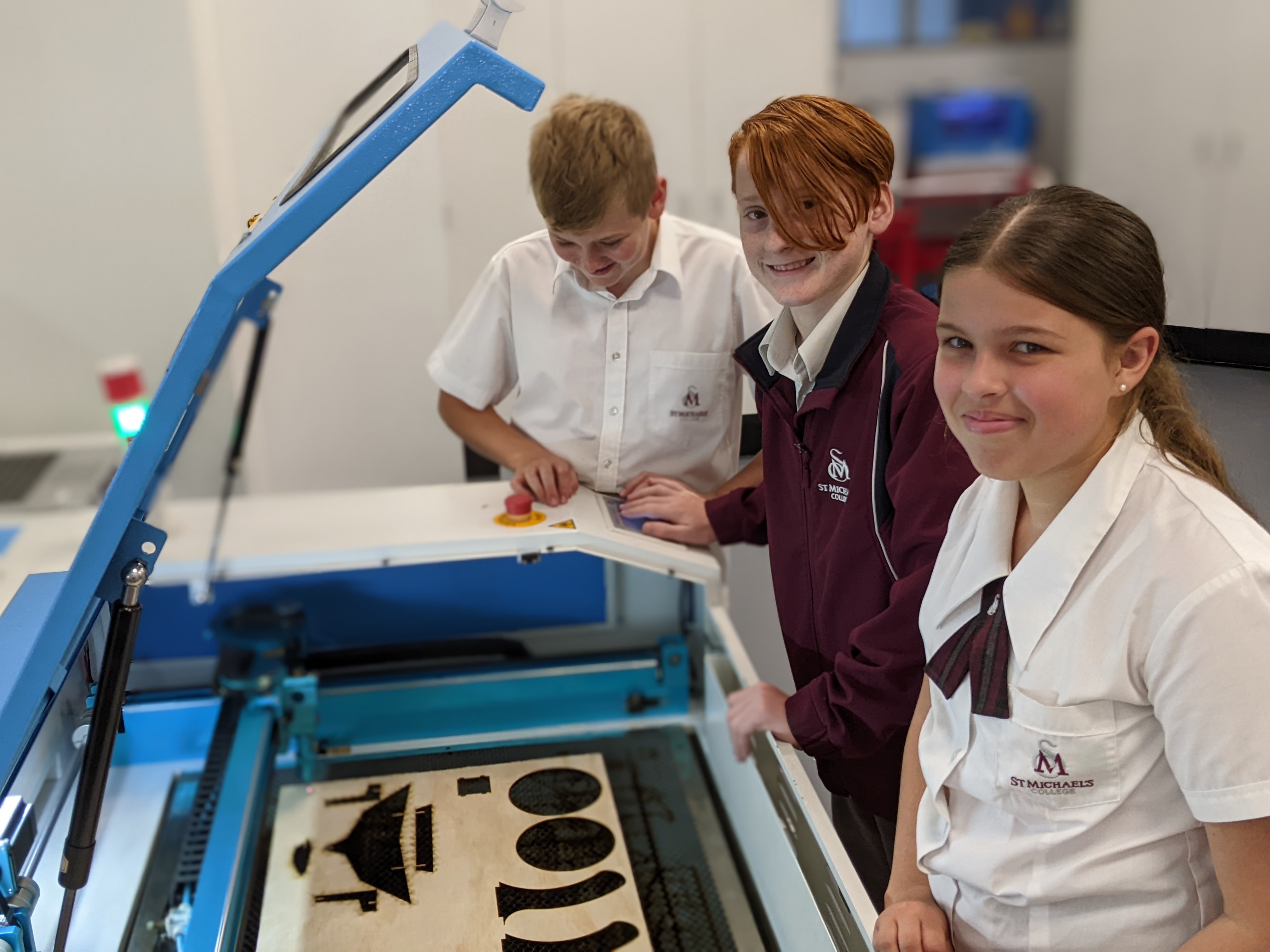 Students at the workshop