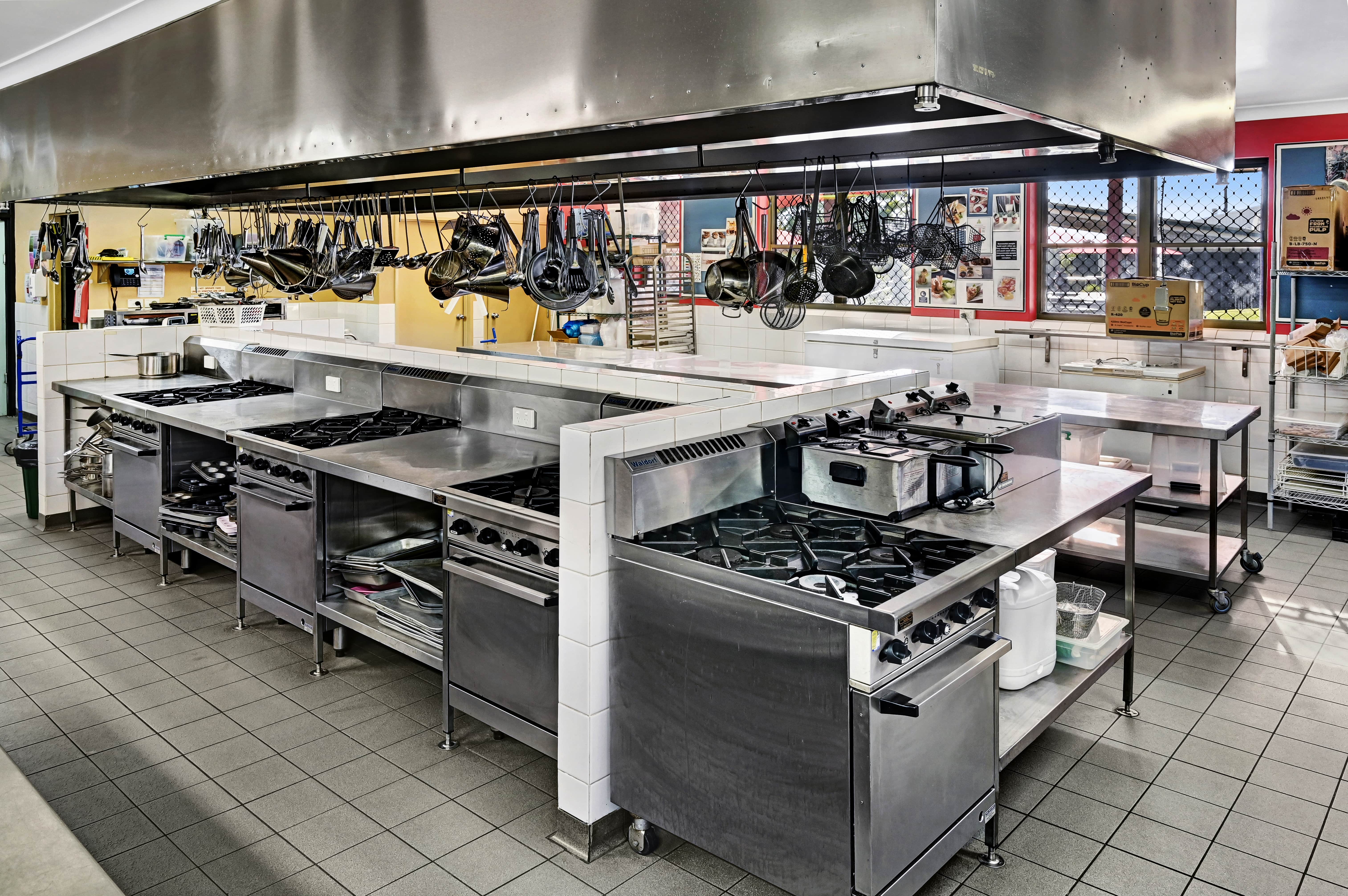 School Commercial Kitchen facility area